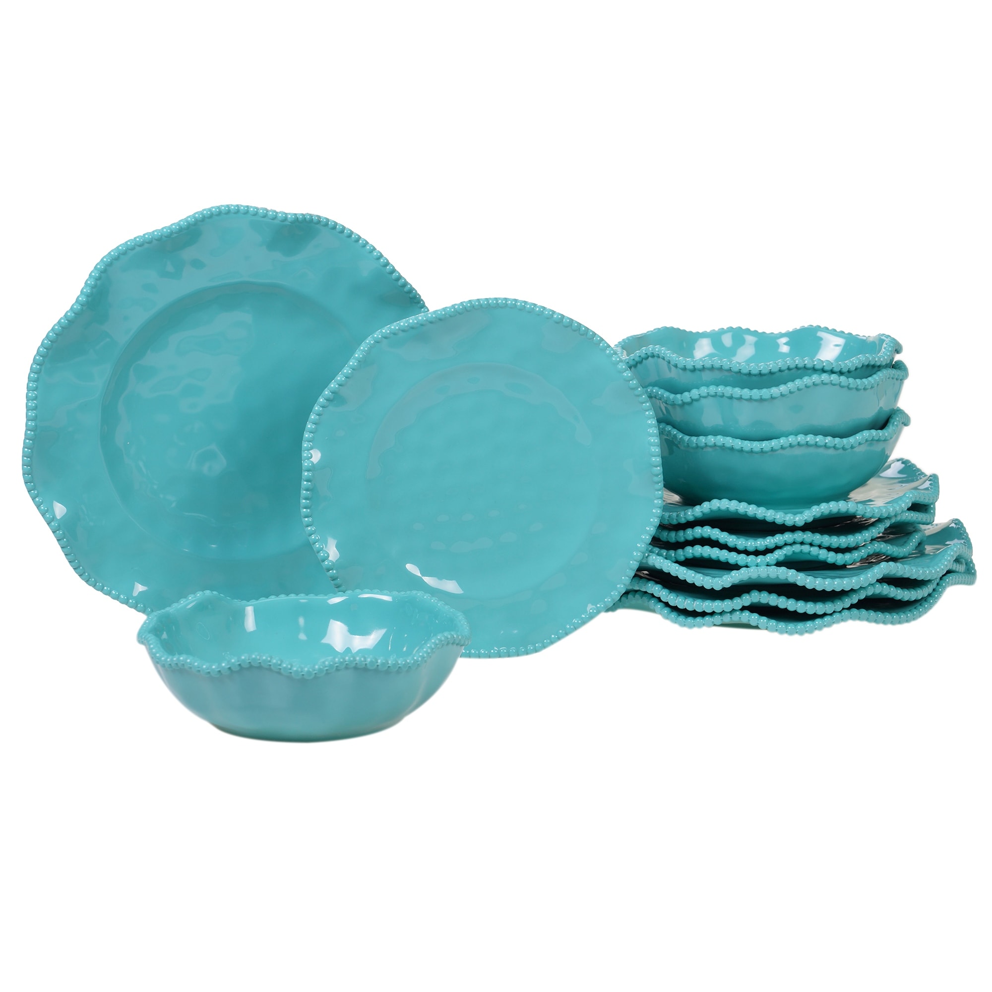 Certified International Perlette 12-piece Dinnerware Set