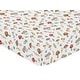 preview thumbnail 3 of 4, Sweet Jojo Designs Mushroom Boy Girl Gender Neutral Unisex Fitted Crib Sheet Toadstool for Woodland Forest Animals Collection