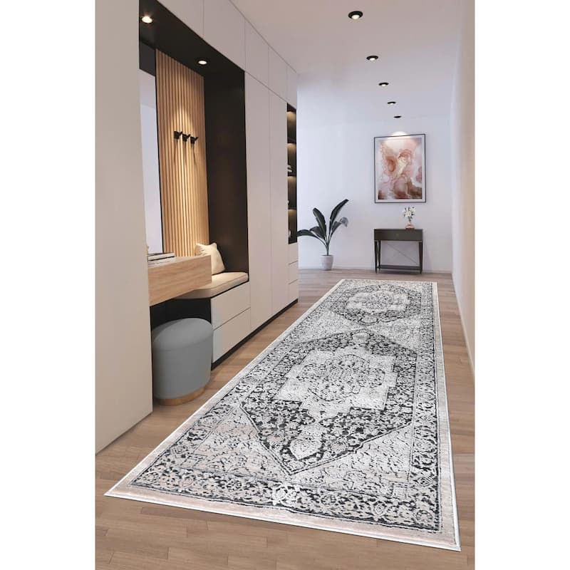 Ray Collection Modern Abstract Oriental Area Rug
