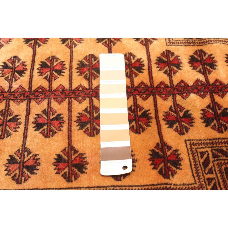 ECARPETGALLERY Hand-knotted Teimani Light Brown Wool Rug - 3'2 x 4'11