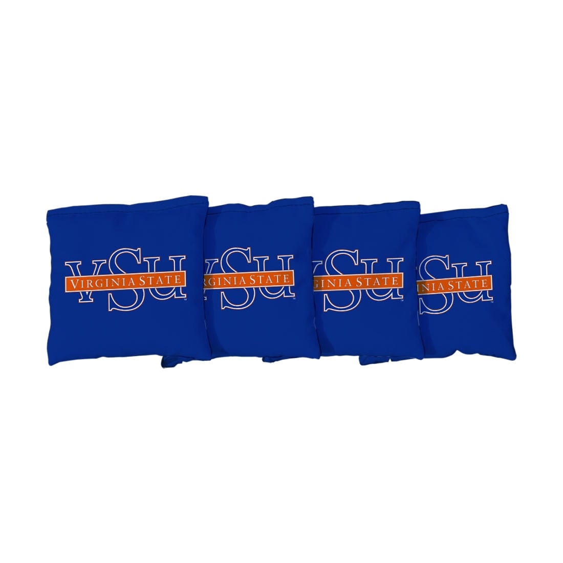 Virginia State VSU Trojans Blue Cornhole Bags