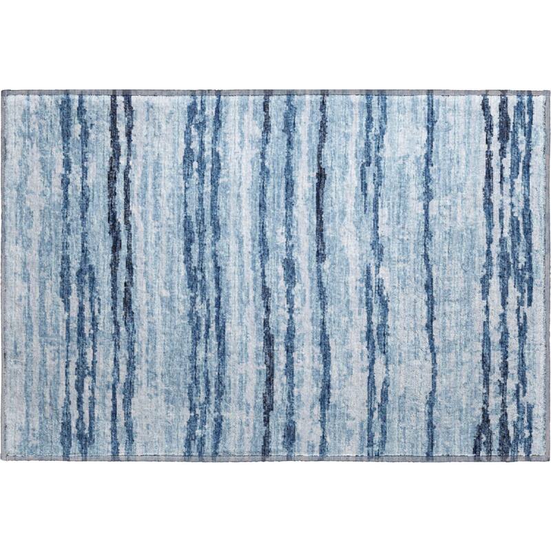 Premium Washable Super Soft Modern Ombre Stripes Mayfield Rug
