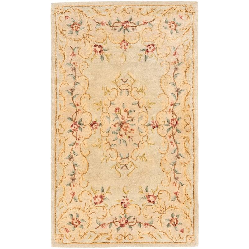 SAFAVIEH Handmade Bergama Folkea Oriental Hand-spun Wool Rug