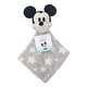 preview thumbnail 4 of 2, Lambs & Ivy Disney Baby Mickey Mouse Gray Stars Security Blanket/Lovey