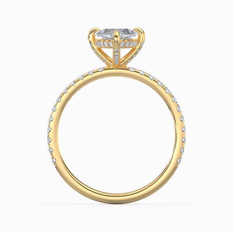 Auriya 14k Gold Lab Grown Marquise Diamond Luxe Hidden Halo Engagement Ring 1.00 to 5.00 ct. tw. (F-G, VS)