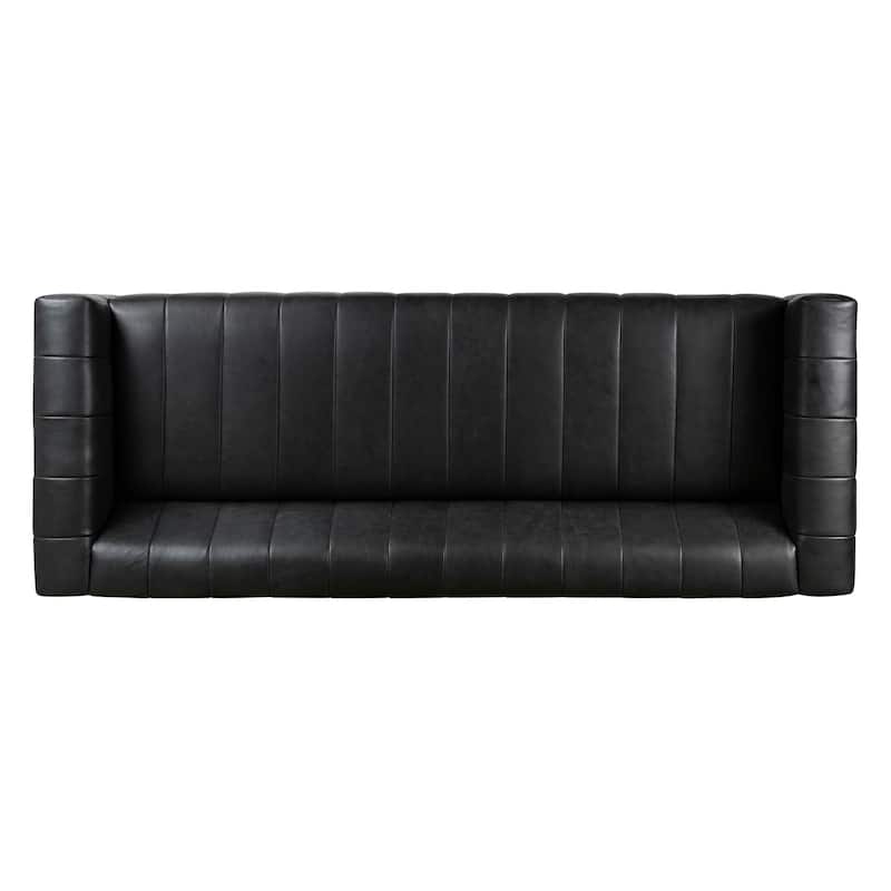 Poly & Bark Canale Sofa - Full Grain Genuine Italian Leather