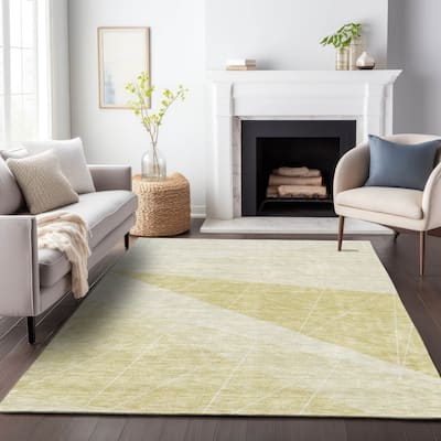 Premium Washable Super Soft Geo Abstract Mayfield Rug
