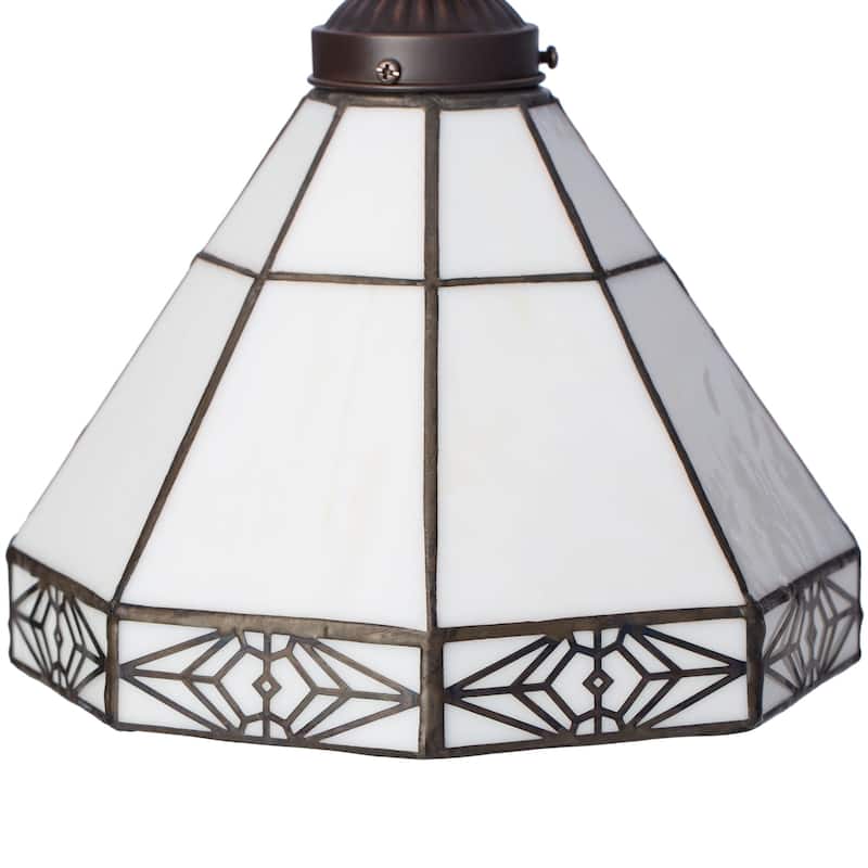 Tiffany-style Mission Reading Lamp