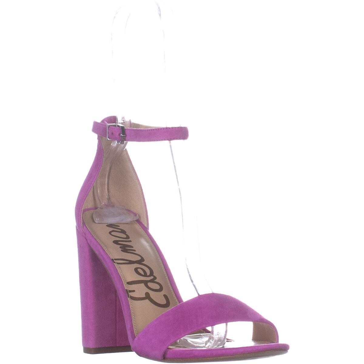 sam edelman hot pink sandals