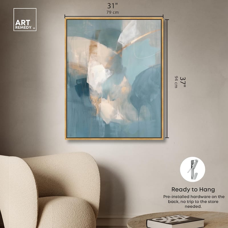 Blue Dreams Canvas by Art Remedy