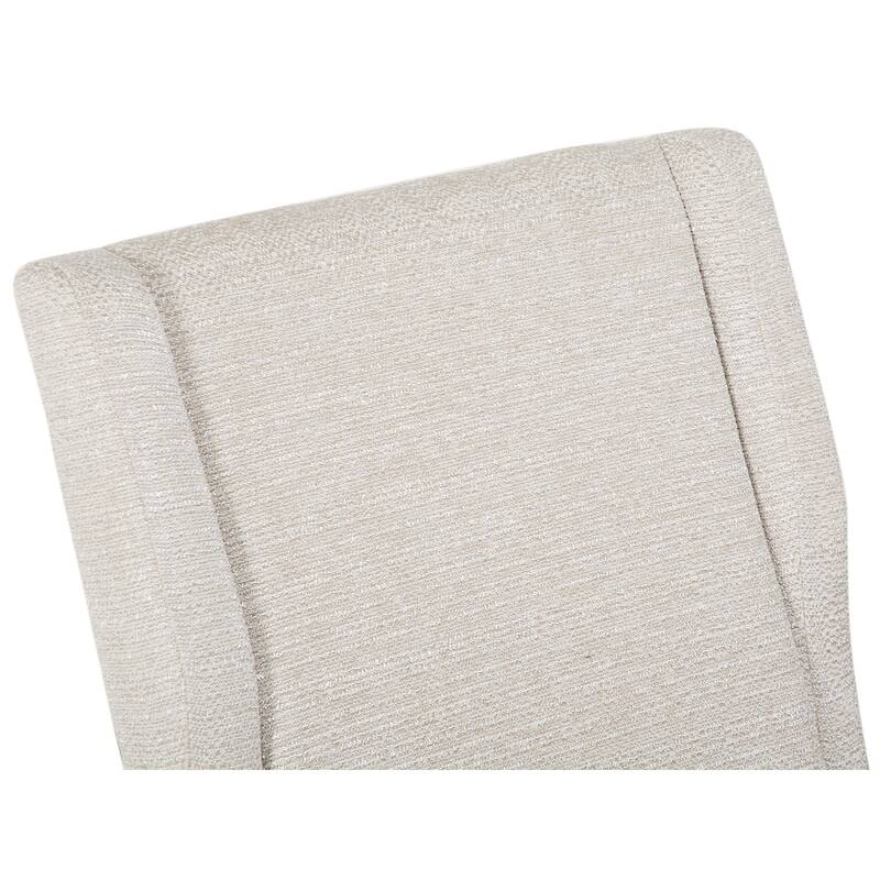 Magnussen Home Lenox Acadia White Upholstered Host Chair Two Pack - 21''W x 25.75''D x 39.5''H
