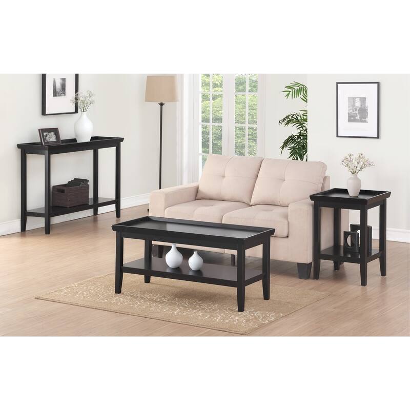 Convenience Concepts Ledgewood Console Table with Shelf