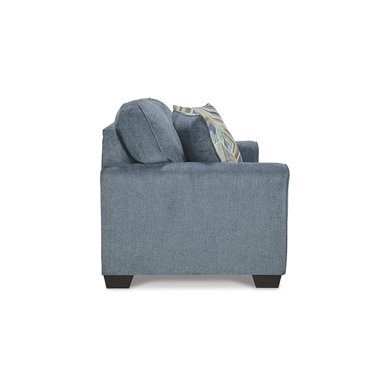Signature Design by Ashley Cashton Blue 4-Piece Upholstery Package - 87"W x 38"D x 39"H