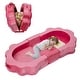 preview thumbnail 8 of 18, Portable Toddler Bed for Travel, Foldable Travel Bed Floor Bed for Sleeping Washable Toddler Travel Cot Pink