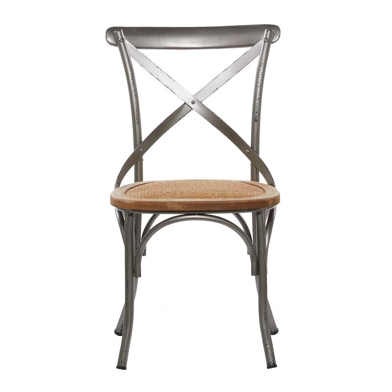 Metal Farmhouse Dining Chair (Set of 2) - 20 x 20 x 35