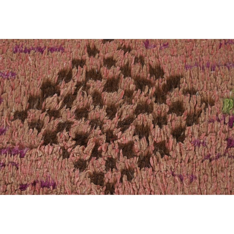 Tribal / Moroccan Area Rug Handmade Oriental Wool Carpet - 9'0" x 12'5"