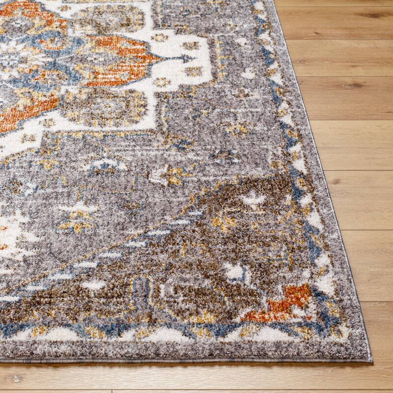 Livabliss Monet Vintage Medallion Area Rug
