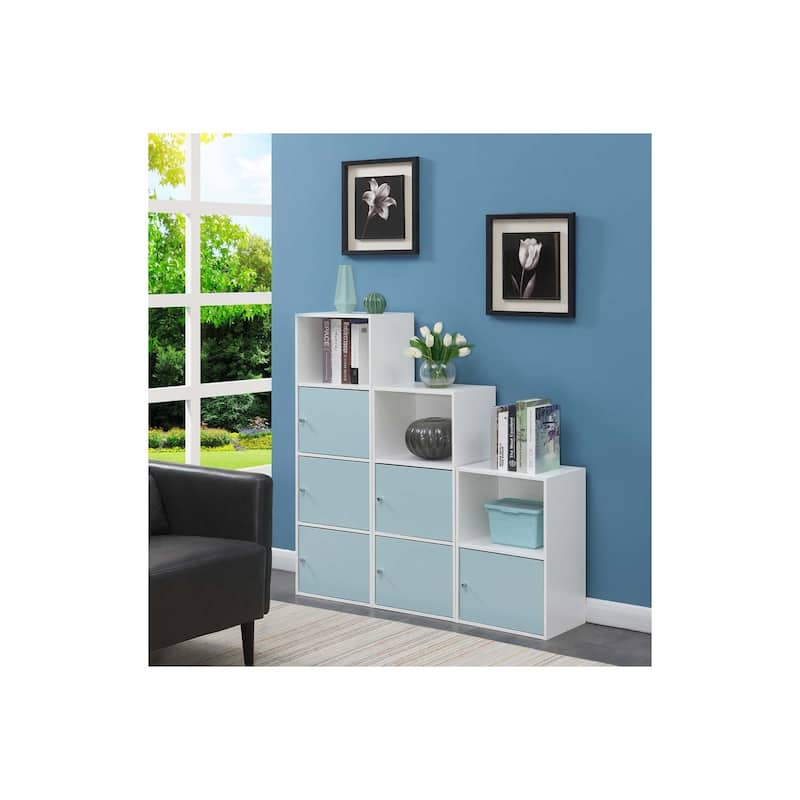 3-Door Storage Cabinet - Modern Cabinet Organizer for Home Office Living Room - Versatile Space Saving Design