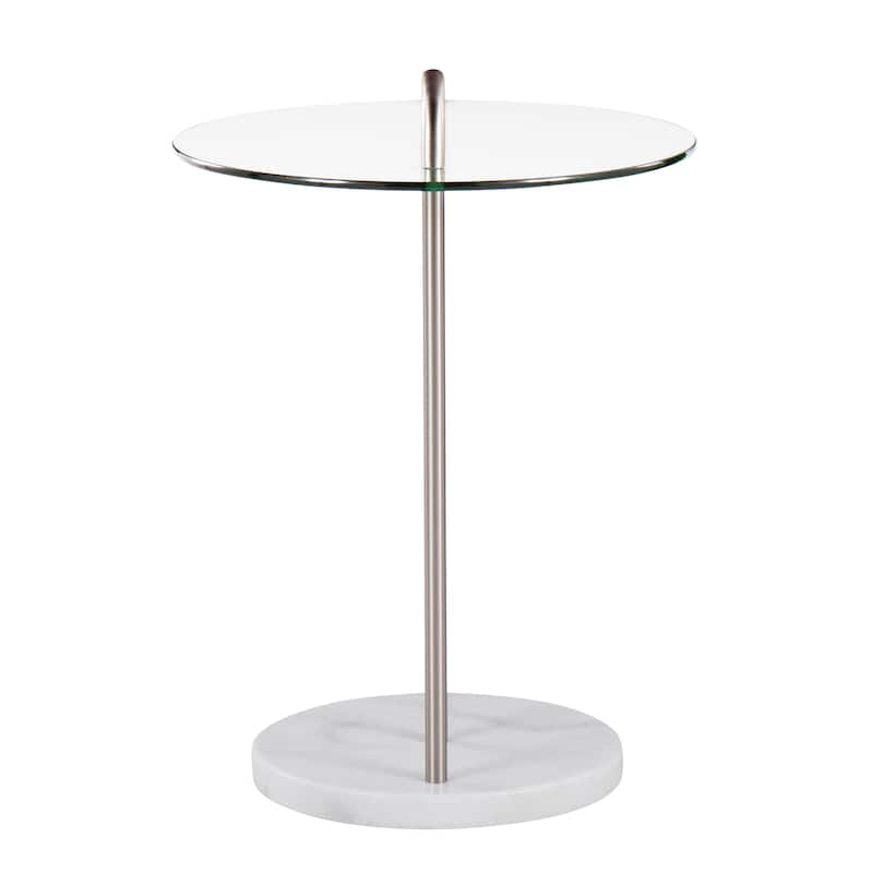 Silver Orchid Battista Side Table