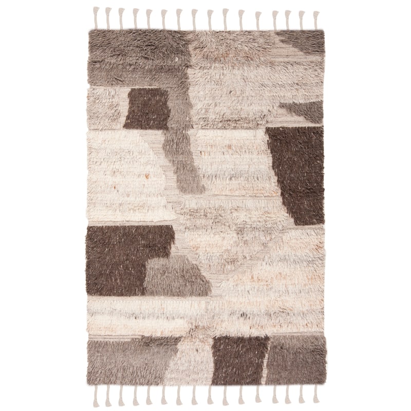 SAFAVIEH Hand-knotted Kenya Saiko Southwestern Tribal Wool Rug