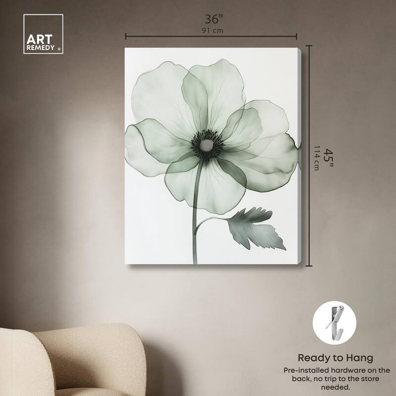 Delicate Stamen IV Canvas by Art Remedy, Gallery Wrapped