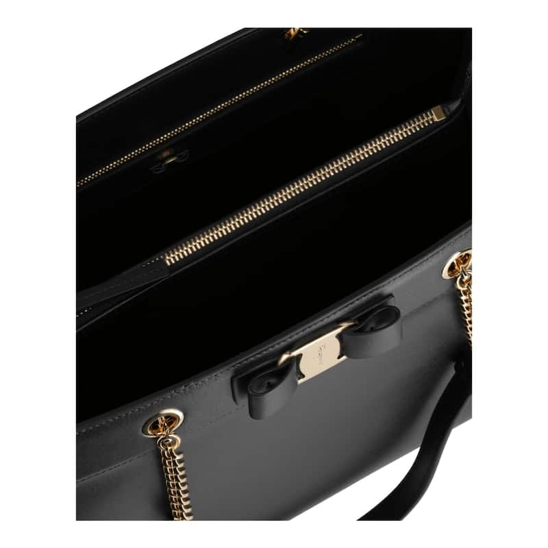 Ferragamo Vara Bow Smooth Leather Tote