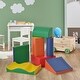 preview thumbnail 3 of 9, Soft Foam Blocks Play Set for Toddlers, 7-Piece Geometry Shapes, Ideal for Daycare and Home