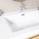 preview thumbnail 79 of 85, Floating Bathroom Vanity with Integrated Resin Top