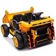 preview thumbnail 47 of 59, Two-Seat Construction Ride-On Vehicle with Rear Dump, MP3, and Remote Control