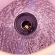 preview thumbnail 12 of 12, Lily River of Goods Pink/Purple and Gold Glass 10.5-Inch Accent Lamp - 7.75" x 7.75" x 10.5"