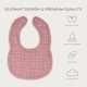 preview thumbnail 51 of 65, Muslin Cotton Baby Bibs Adjustable Size by Comfy Cubs