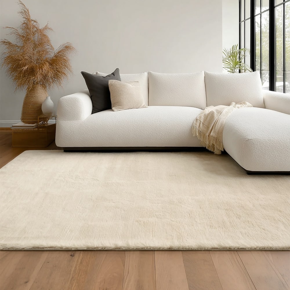 ECARPETGALLERY Argo Plush & Shags Machine Washable Area Rug