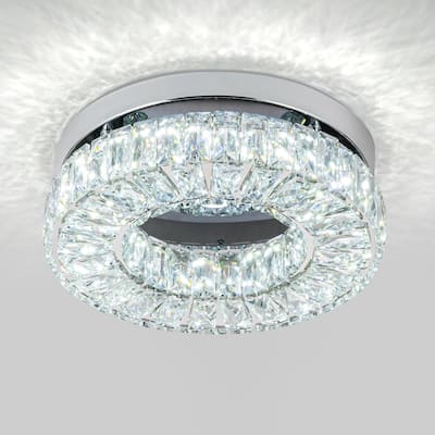 11.8 led ceiling light silver mount light metal chandelier light