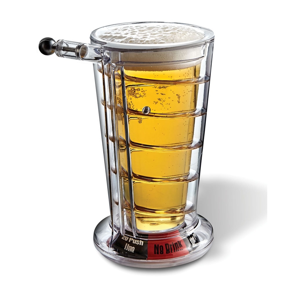 PINBALL PINT GLASS 16 oz by Barbuzzo 