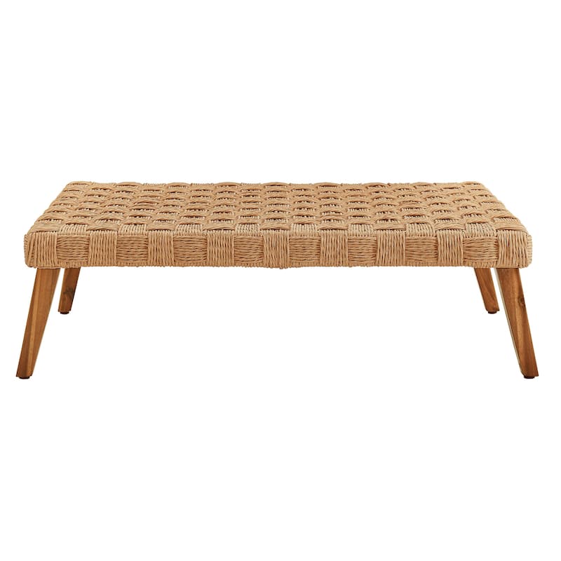 Thames Outdoor Patio Wicker Outdoor Patio Rattan Coffee Table