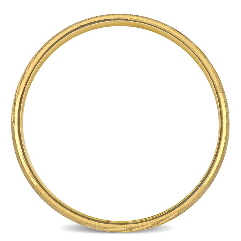 Miadora 6mm Ladies Wedding Band in 10k Yellow Gold