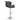 Elegant Adjustable Diamond Bar Stool with Chrome Base, Gray ,Set of 2 - 35.5 H x 20 W x 20.5 L