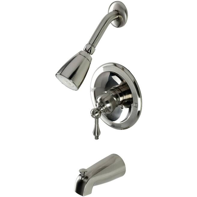 Kingston Brass Tub and Shower Trim Package with 1.8 GPM Single