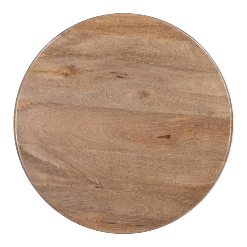 Goblet Coffee Table Brown & White