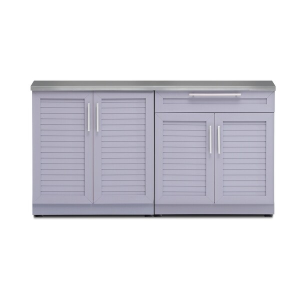 Newage Products Ok 64 Inch W X 24 D 5 Piece Set With Cover Newage Products Ok 64 Inch W X 24 D 5 Piece Set With Cover
