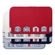 preview thumbnail 1 of 7, Beach Huts Bath Mat
