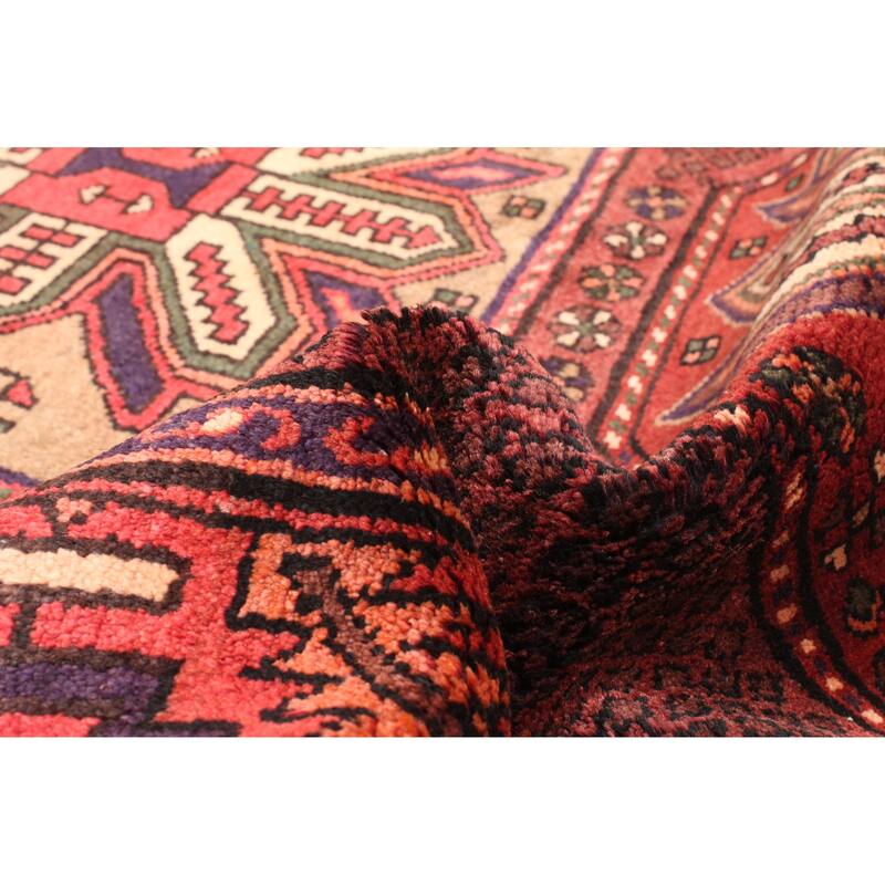ECARPETGALLERY Hand-knotted Konya Anatolian Red Wool Rug - 4'4 x 6'5