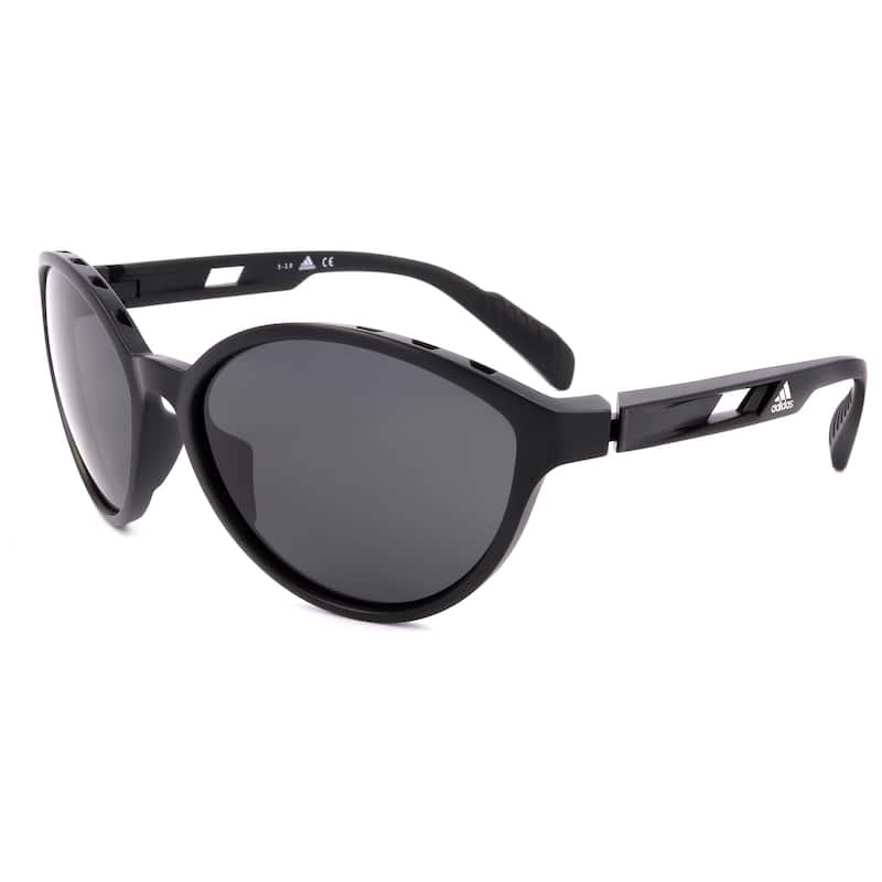 Adidas Sport Woman 61mm Shiny Black Sunglasses SP0012-01A-61