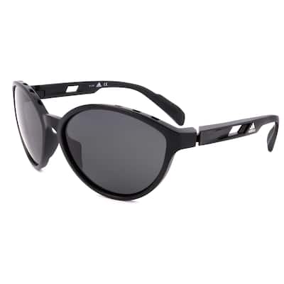 Adidas Sport Woman 61mm Shiny Black Sunglasses SP0012-01A-61