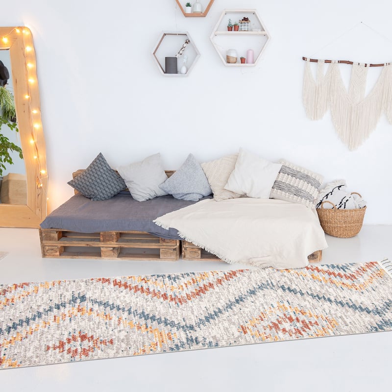 ECARPETGALLERY Kybella Sun Bohemian & Eclectic Rug