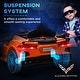 preview thumbnail 3 of 8, 12V Chevrolet Corvette Licensed Electric Ride-On Car for Kids with Remote Control, Music, Toddler Ride On Car for 3-6 Years