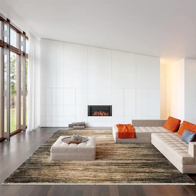 Prabal Gurung x Rugs USA Fiadh Abstract Fringe Area Rug