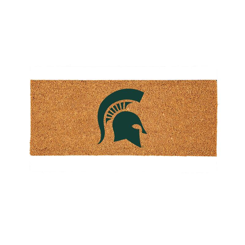 Michigan State University Full Color Indoor/Outdoor Coir Mat