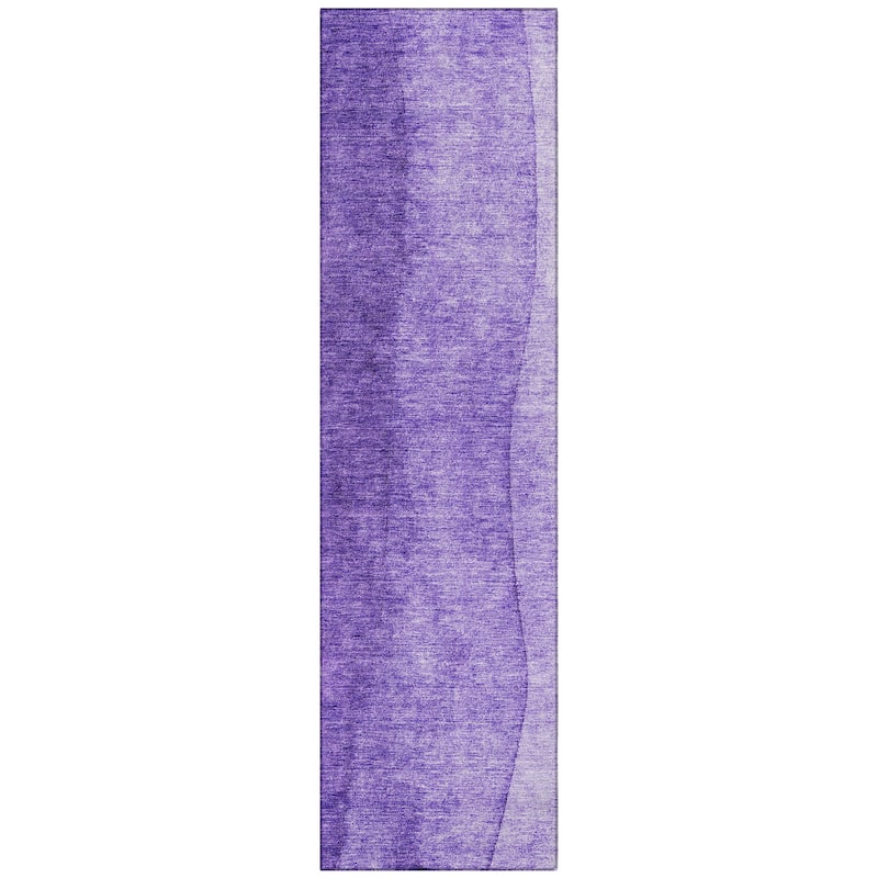 Machine Washable Indoor/ Outdoor Chantille Contemporary Ombre Rug