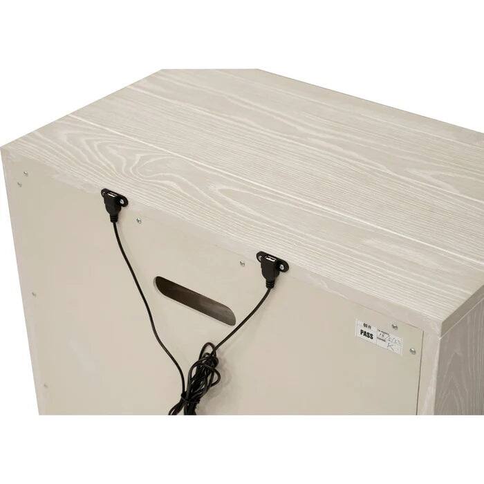 Harbor Rustic-Modern Bedroom Set with Storage Bed (Storage Bed + 1 Nightstand)